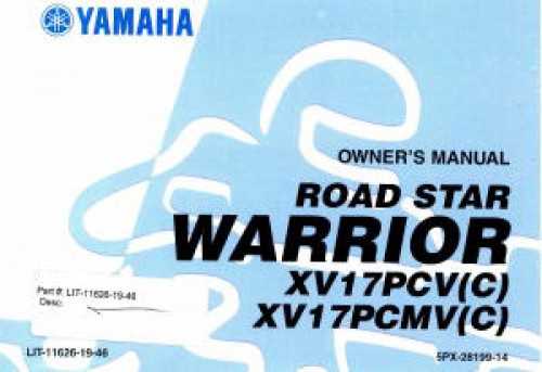 2006 yamaha road star 1700 owners manual