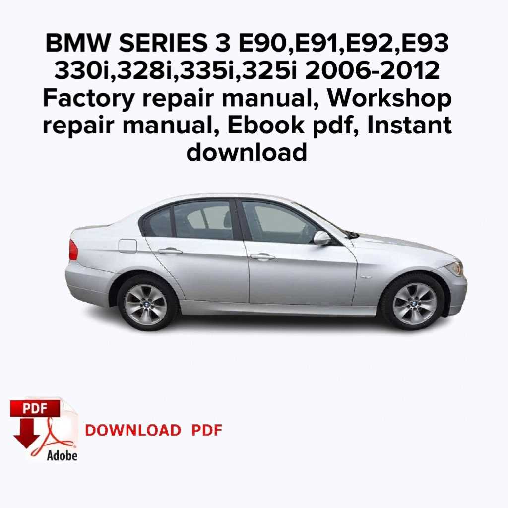 2006 bmw 330i owners manual