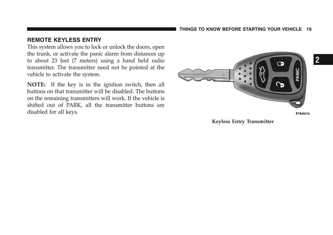2006 dodge charger owners manual