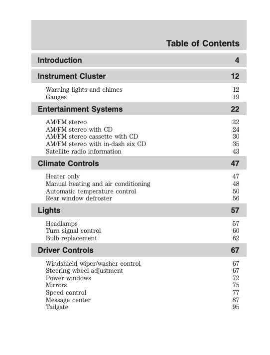 2006 f150 owners manual