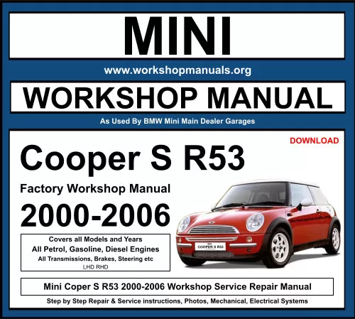 2006 mini cooper s owners manual