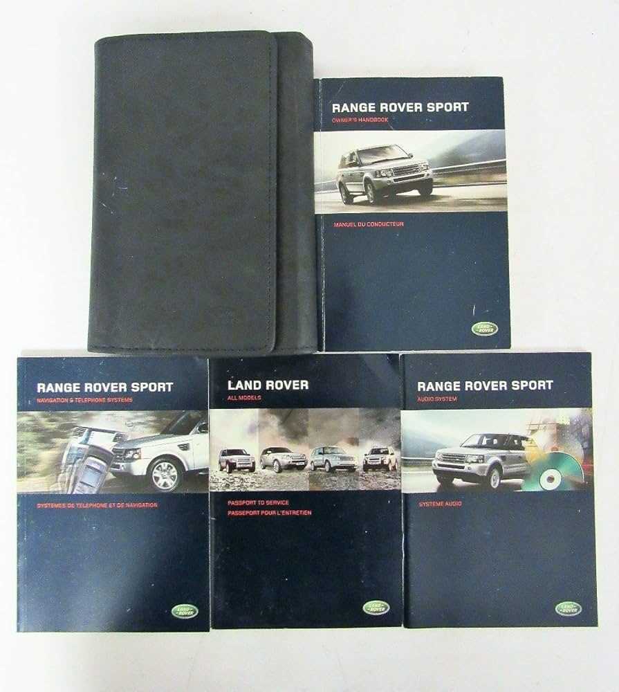 2006 range rover sport hse owners manual