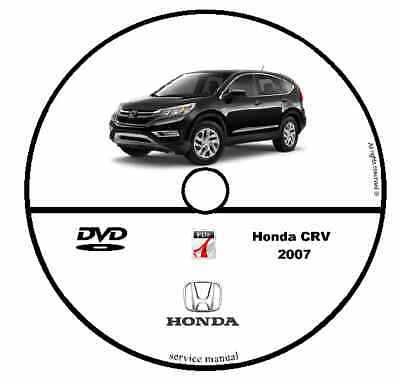 2007 honda cr v owners manual