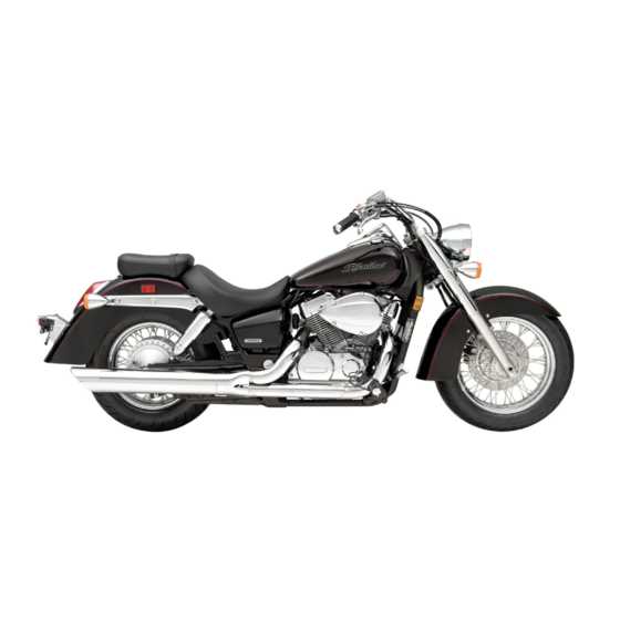 2007 honda shadow owners manual