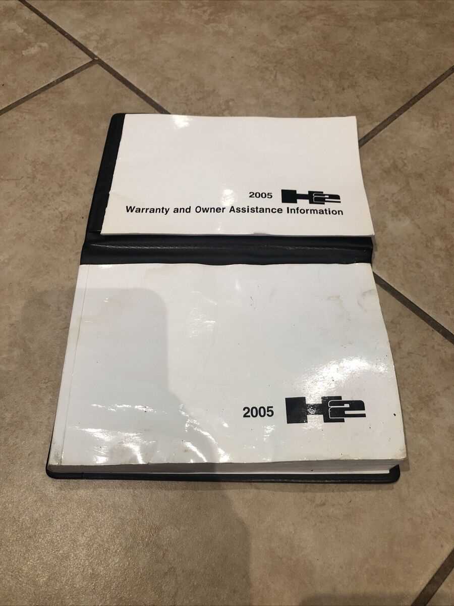 2007 hummer h2 owners manual