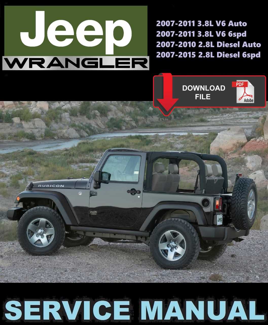 2007 jeep wrangler x owners manual