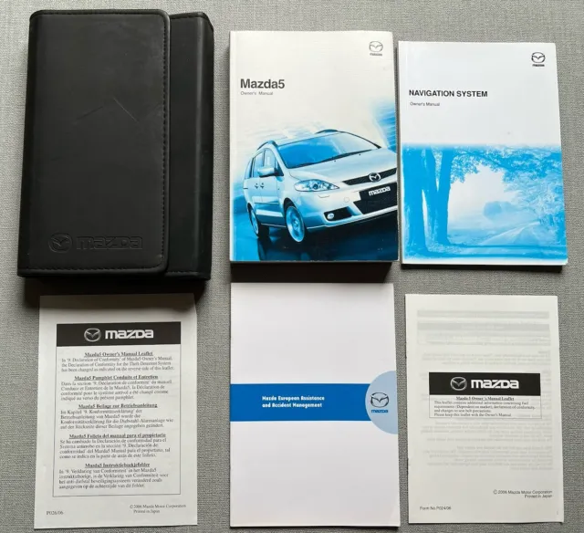 2007 mazda 5 owners manual