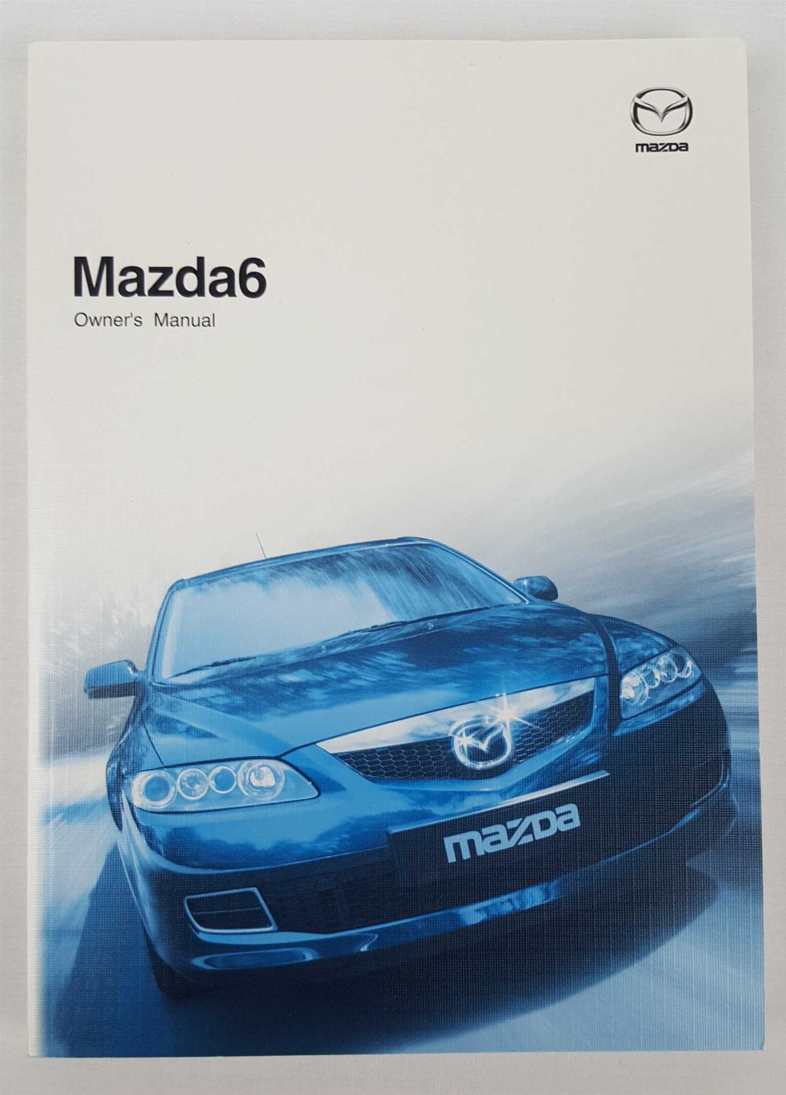2007 mazda 6 owners manual
