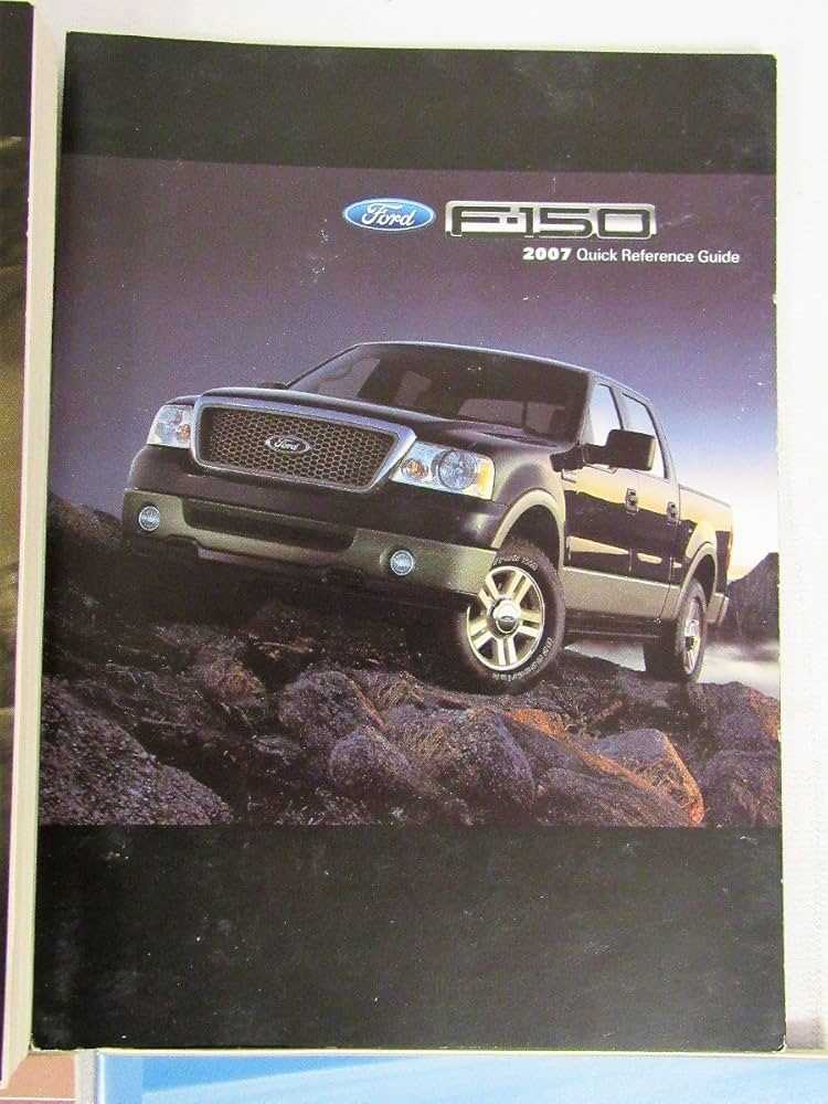2007 ford f150 owners manual