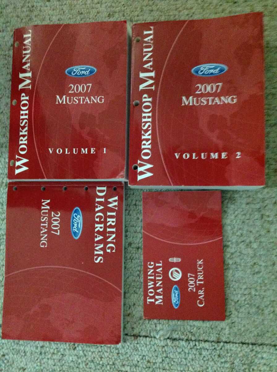 2007 ford mustang owners manual