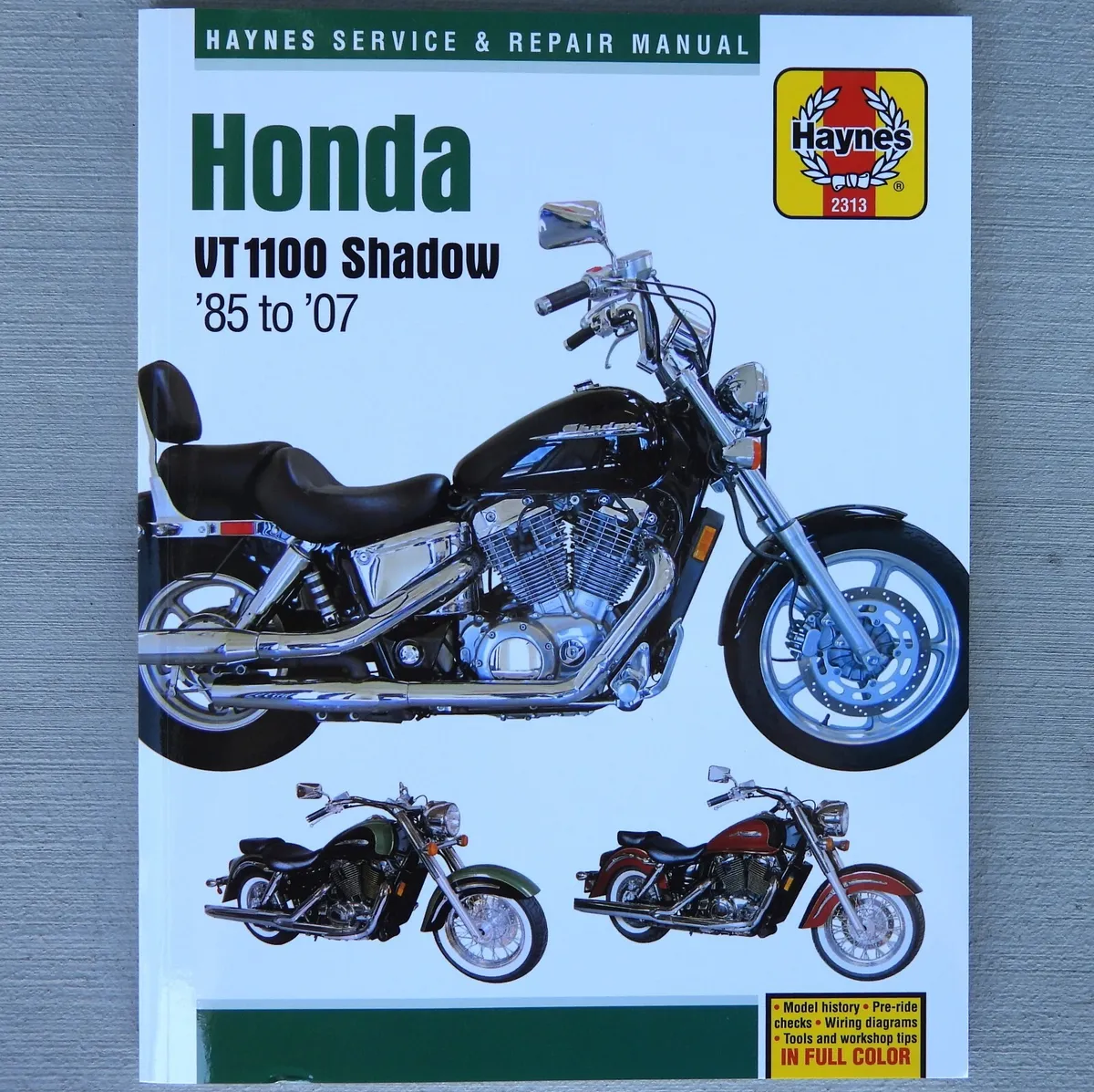 2007 honda shadow sabre 1100 owners manual