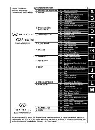 2007 infiniti g35 owners manual