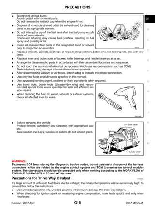 2007 infiniti m35 owners manual