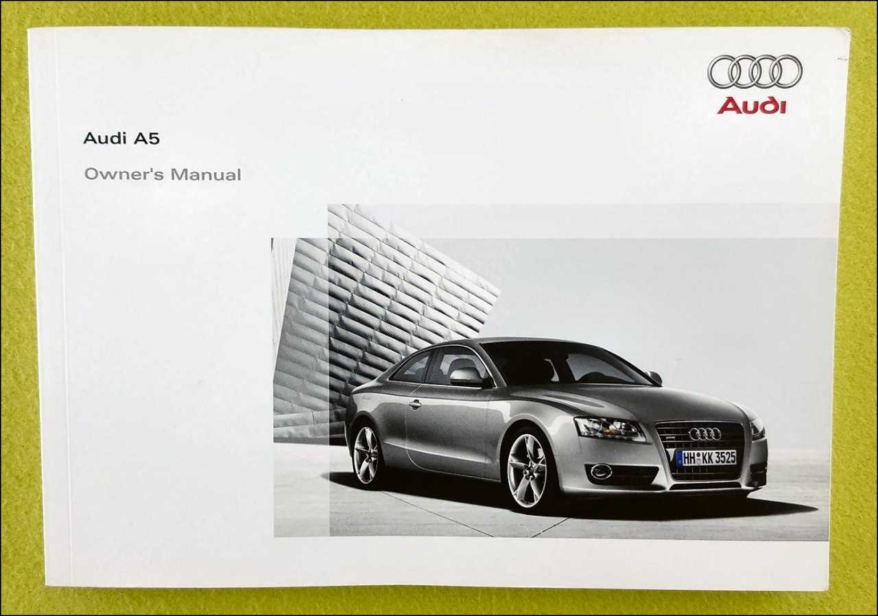 2008 audi a5 owners manual