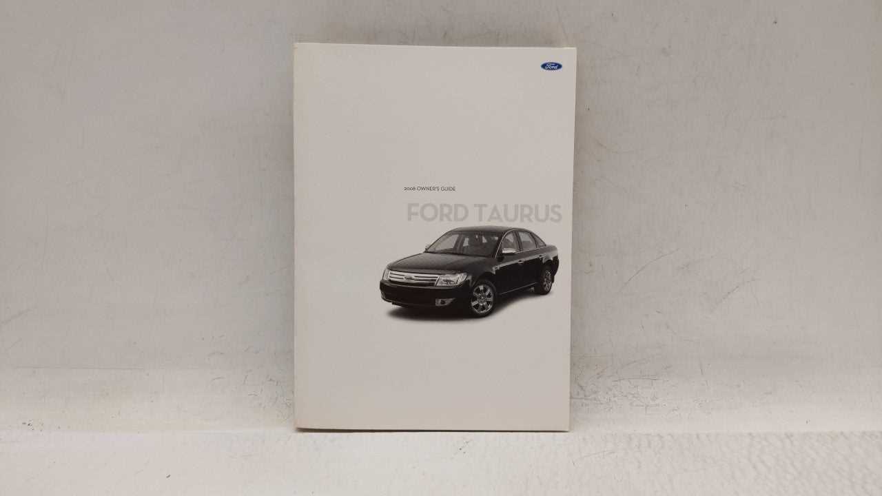 2008 ford taurus owners manual