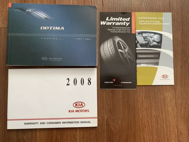 2008 kia optima owners manual