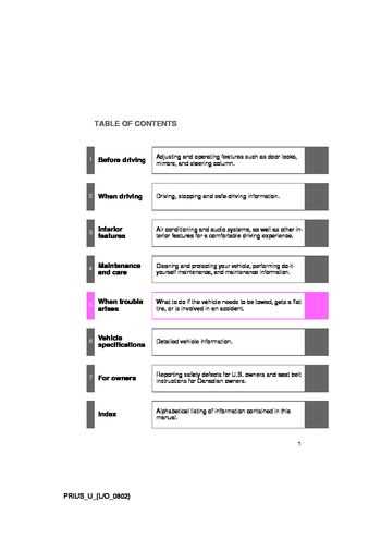 2008 sienna owners manual