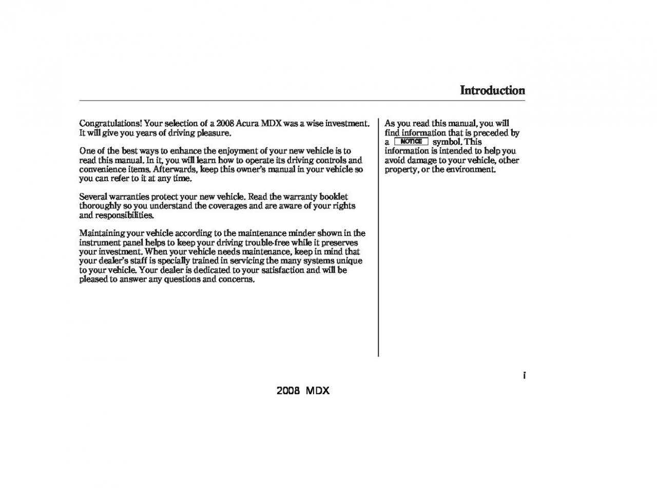 2008 acura rdx owners manual