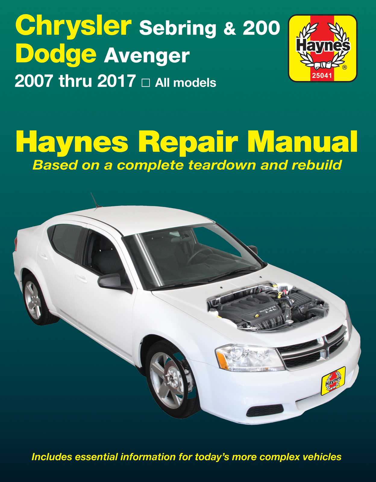 2008 avenger owners manual
