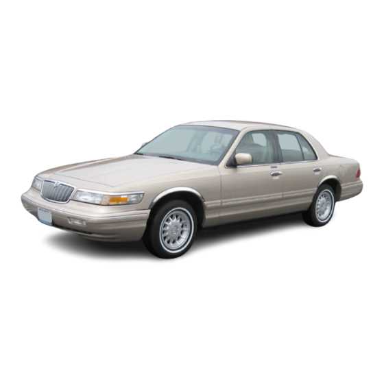 2008 mercury grand marquis owners manual