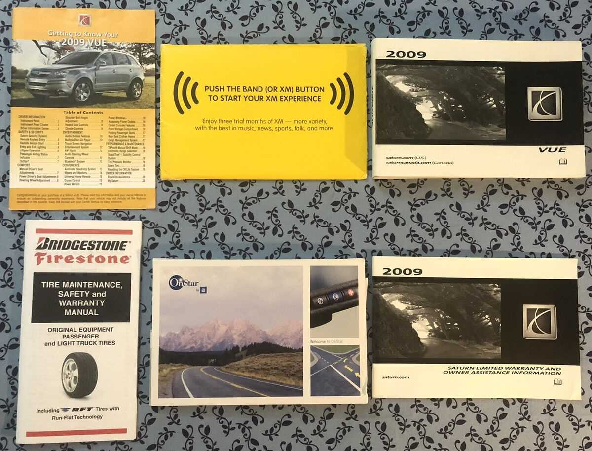 2008 saturn vue owners manual
