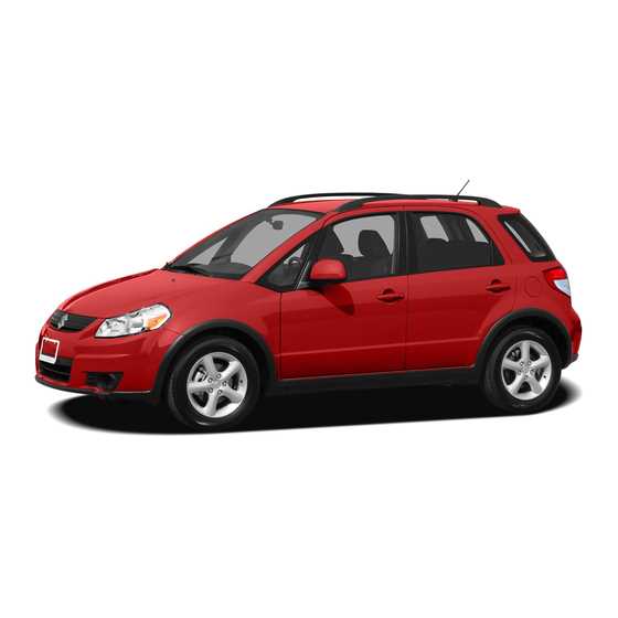 2008 suzuki sx4 owners manual