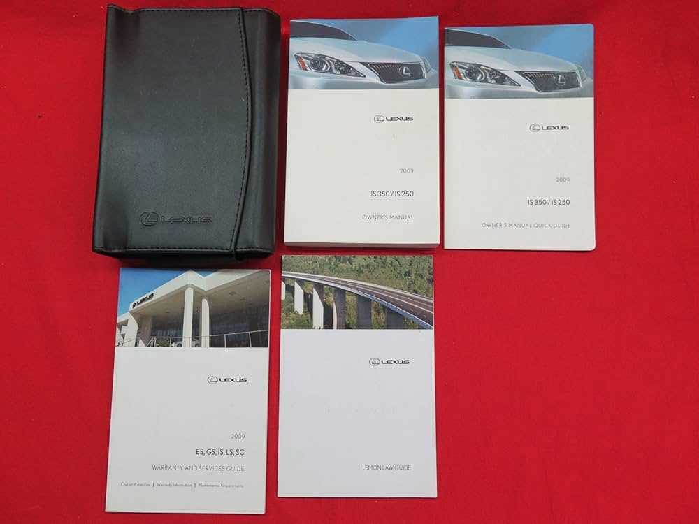 2009 lexus is250 owners manual
