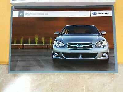 2009 subaru outback owners manual