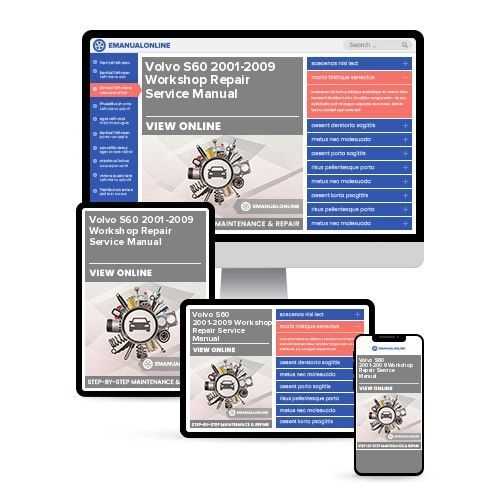 2009 volvo s60 owners manual