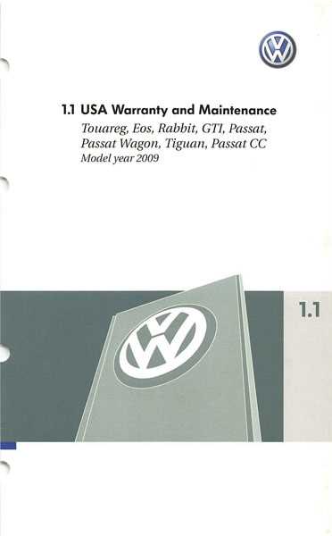 2009 vw cc owners manual