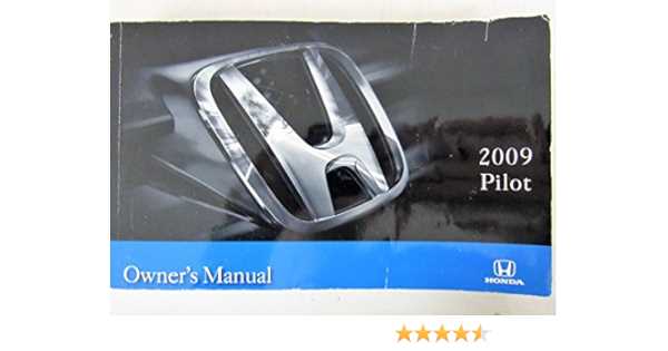 2009 honda pilot touring owners manual