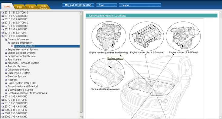 2009 kia borrego owners manual