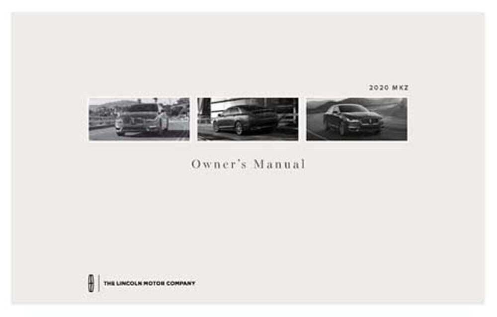 2009 lincoln mkz owners manual