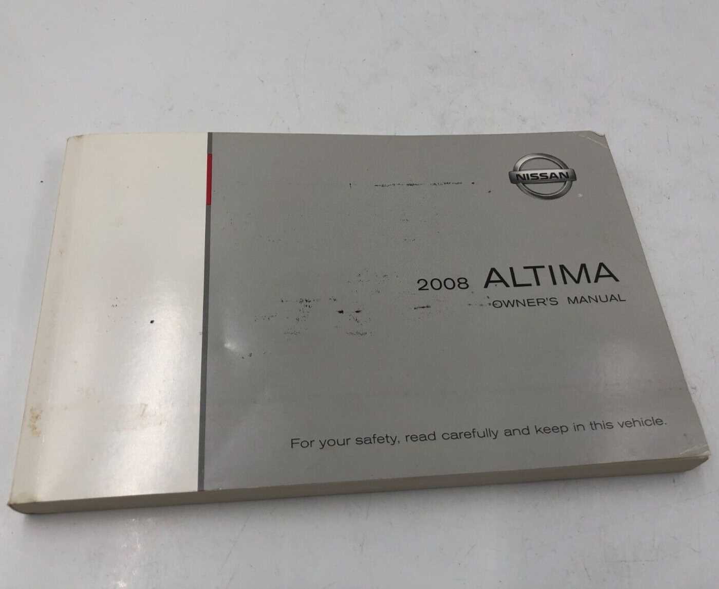 2010 altima owners manual