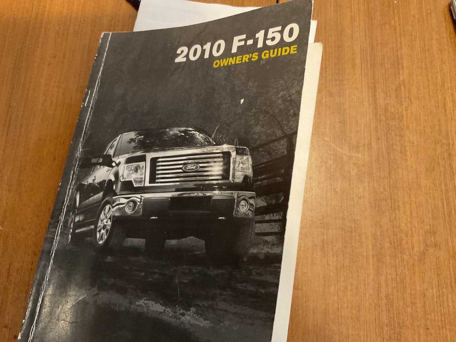 2010 ford f150 owners manual