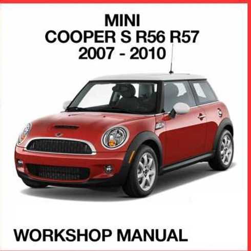 2010 mini cooper s owners manual