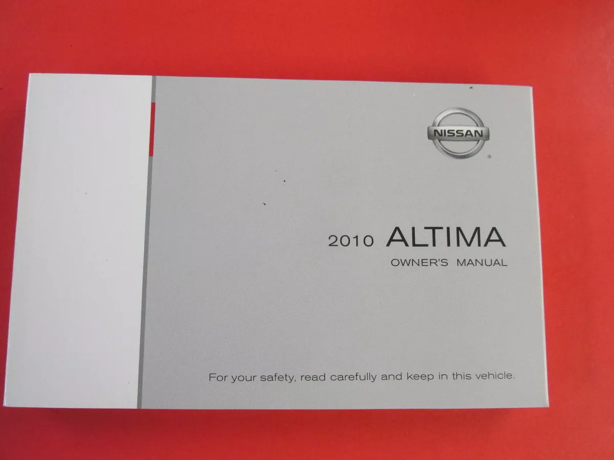 2010 altima owners manual