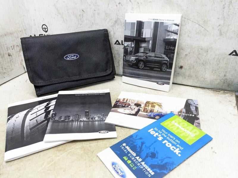 2010 ford edge owners manual