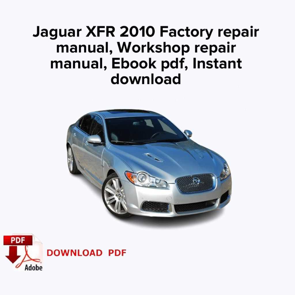 2010 jaguar xf owners manual