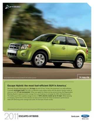 2011 ford escape owners manual