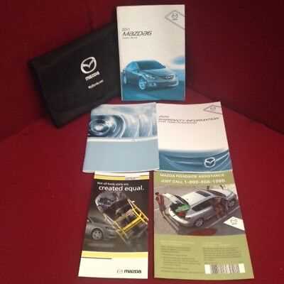 2011 mazda 6 owners manual