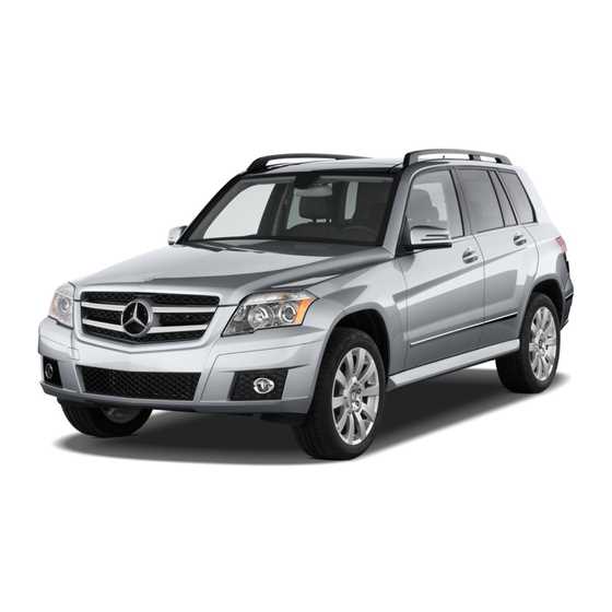 2011 mercedes benz glk 350 owners manual