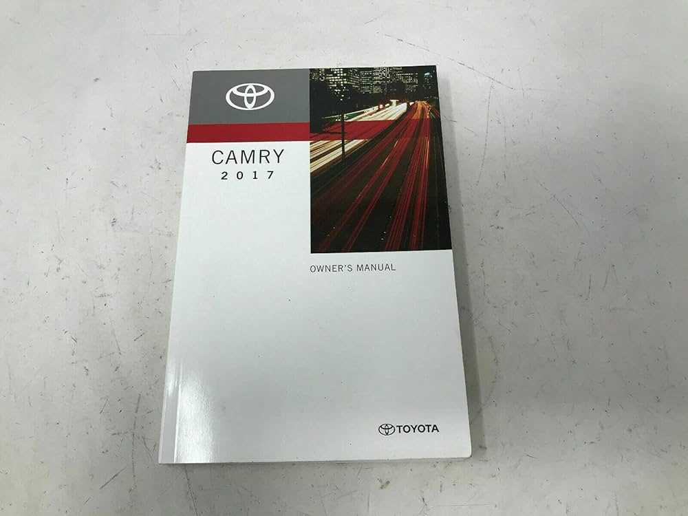 2011 toyota camry se owners manual