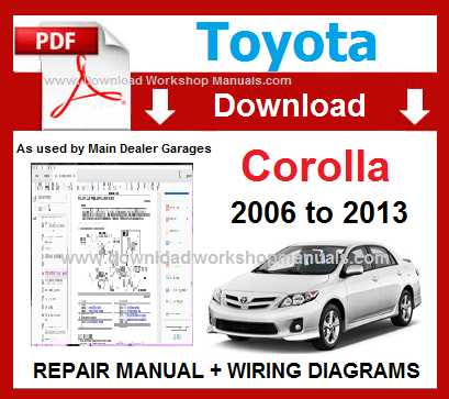 2011 toyota corolla owners manual