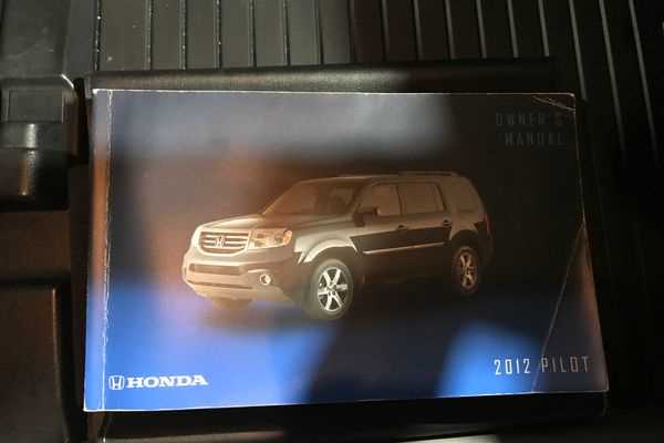 2011 honda pilot touring owners manual