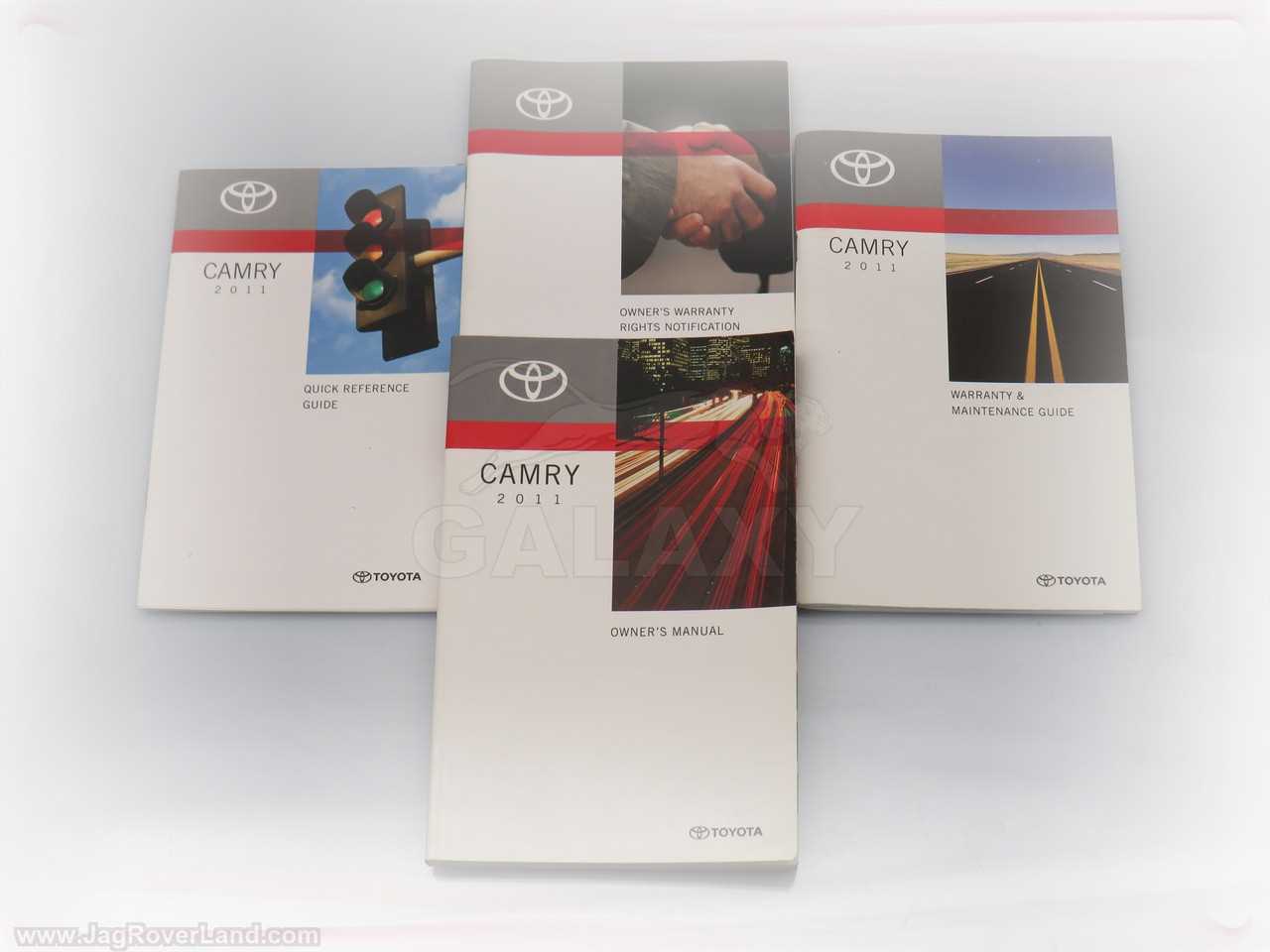 2011 toyota camry se owners manual