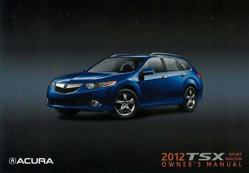 2012 acura tsx owners manual