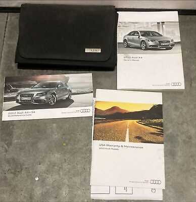 2012 audi a4 owners manual