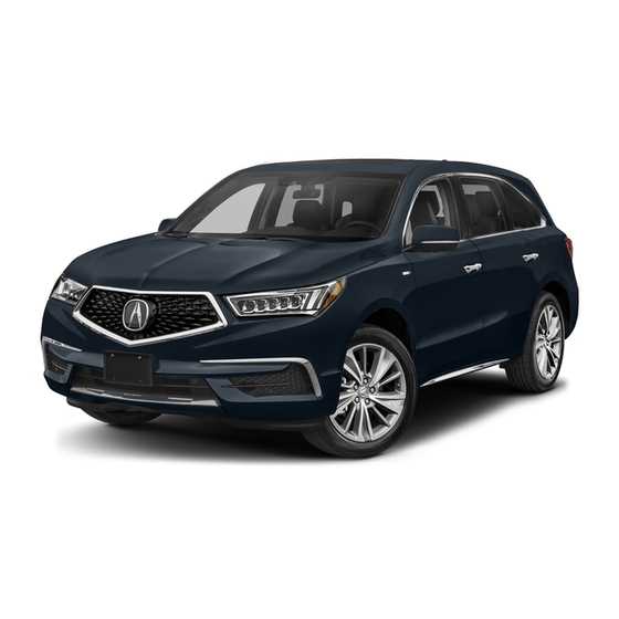 2012 mdx owners manual