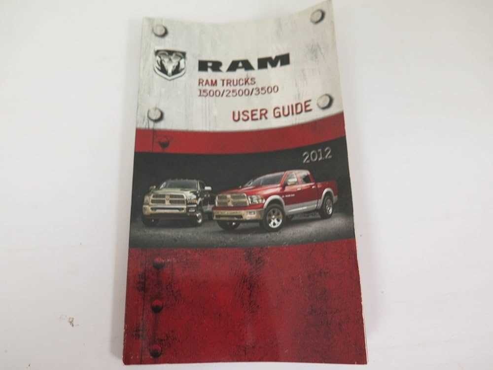 2012 ram 3500 owners manual